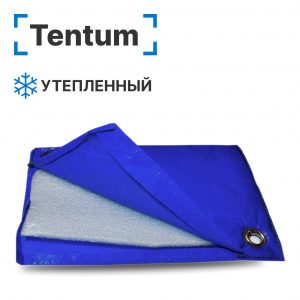 Утепленный тент тарпаулин 180 гр/м2, размер 2х4 с люверсами